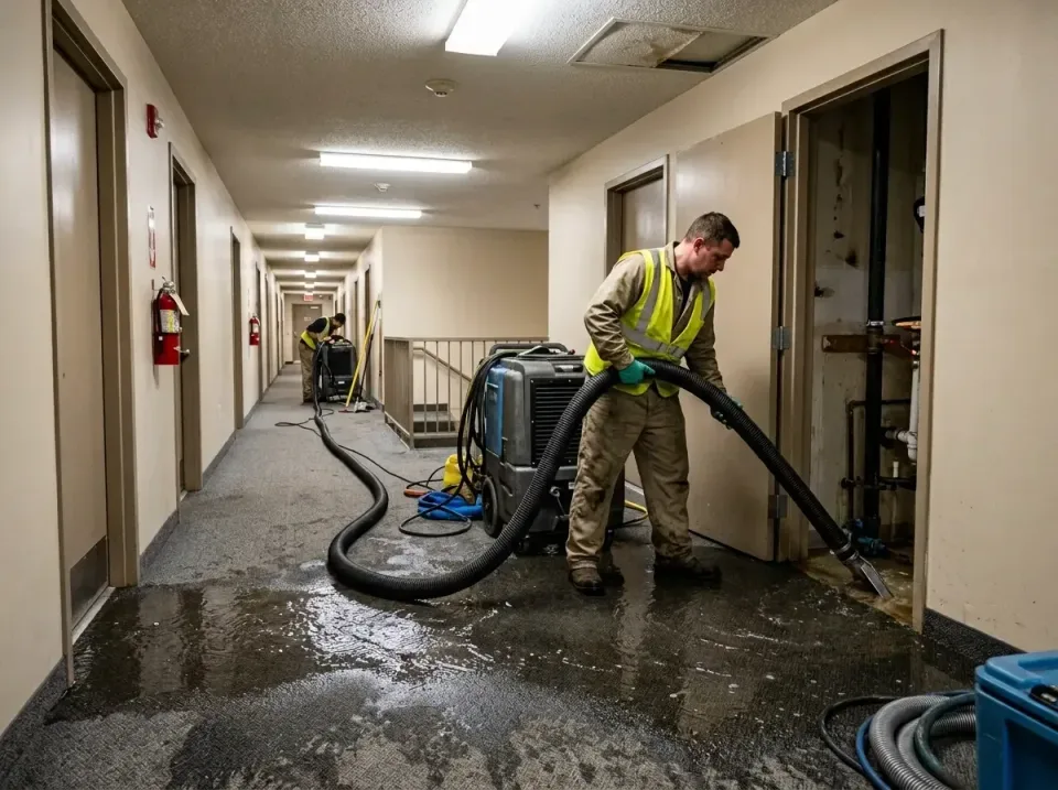 multi-unit-apartment-hallway-f-005 — frequently asked questions, Emergency Burst Pipe Water Extraction & Removal in Carteret…